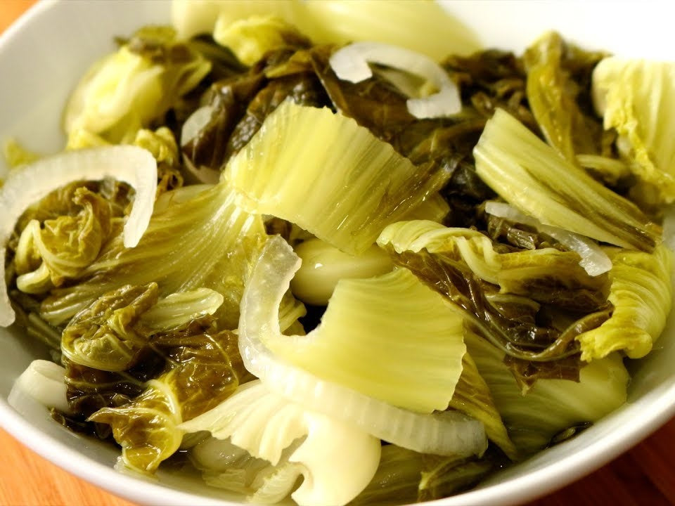 Dưa cải muối chua gói 350g