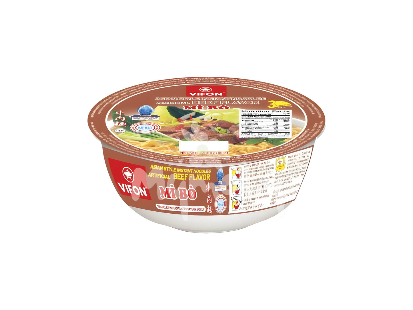 Mì bát bò Vifon 85g