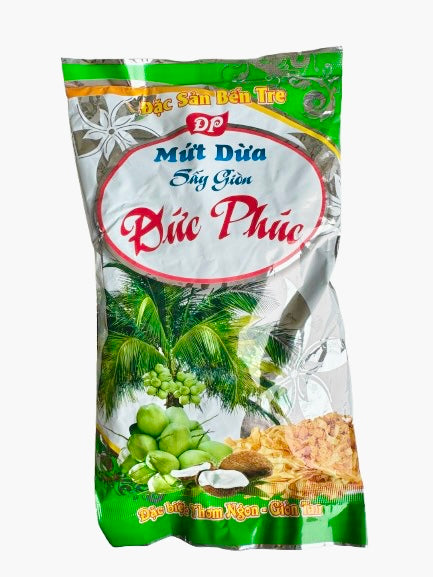 Mứt dừa sấy giòn Đức Phúc 200g