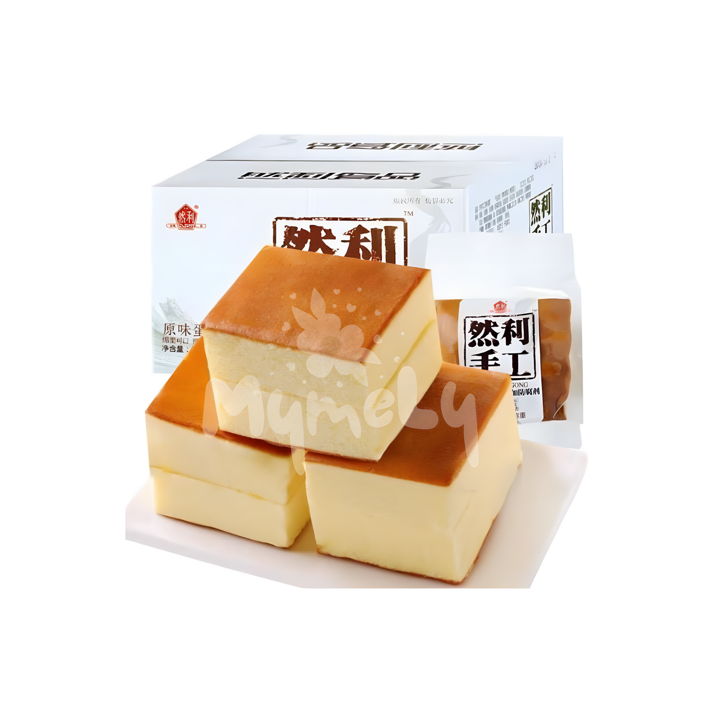 Bánh bông lan vuông mông to 120g