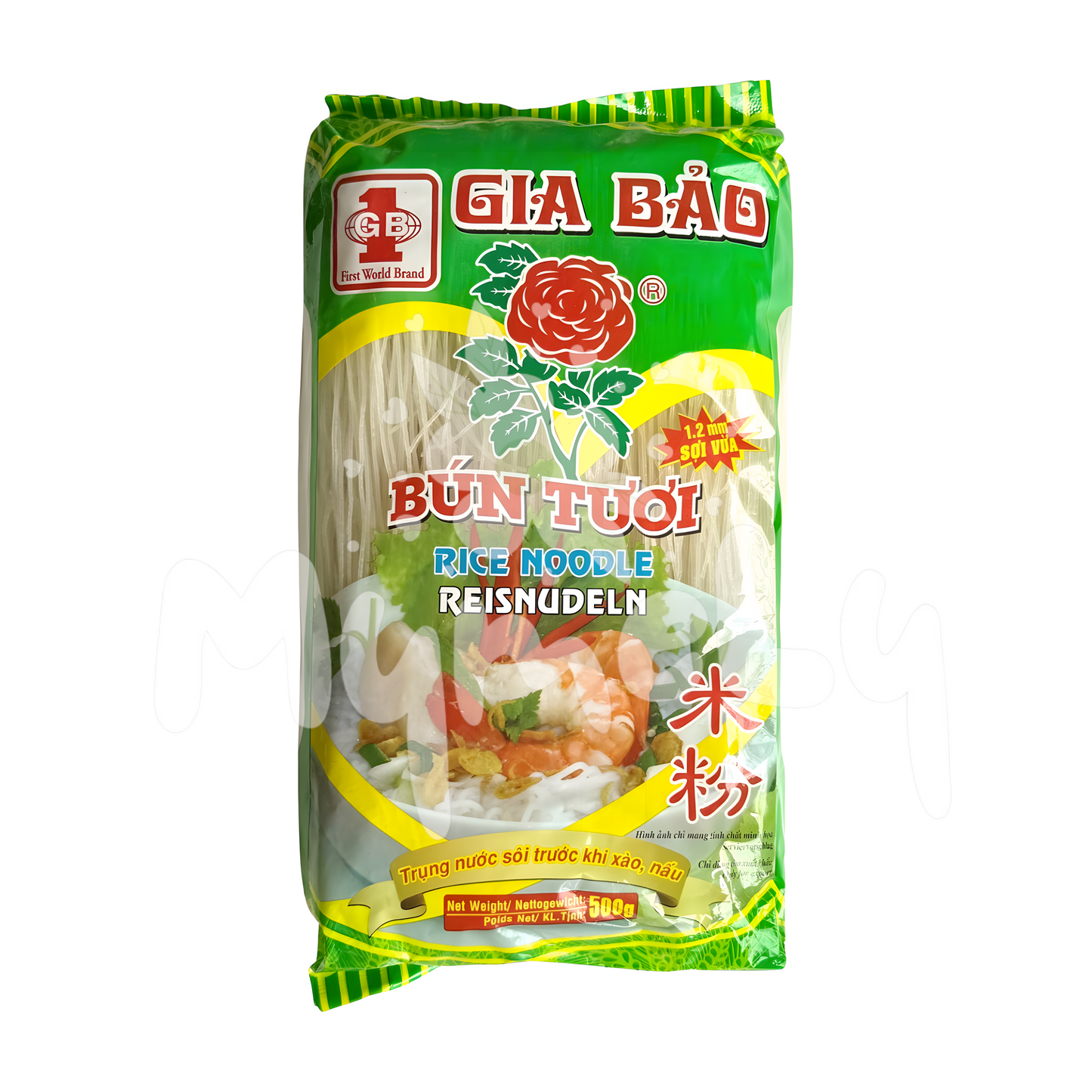 Bún tươi Gia Bảo 1.2mm 500g