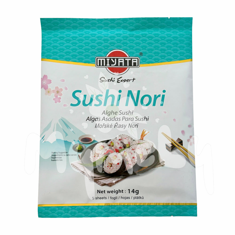 Lá kim cuốn cơm Sushi Nori 14g (5 lá) (rong biển)