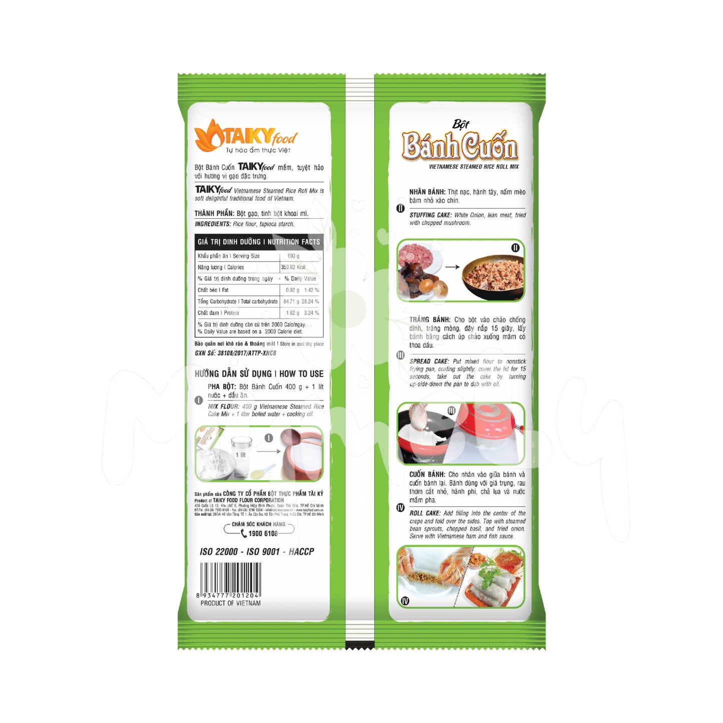 Bột bánh cuốn Taky Food 400g