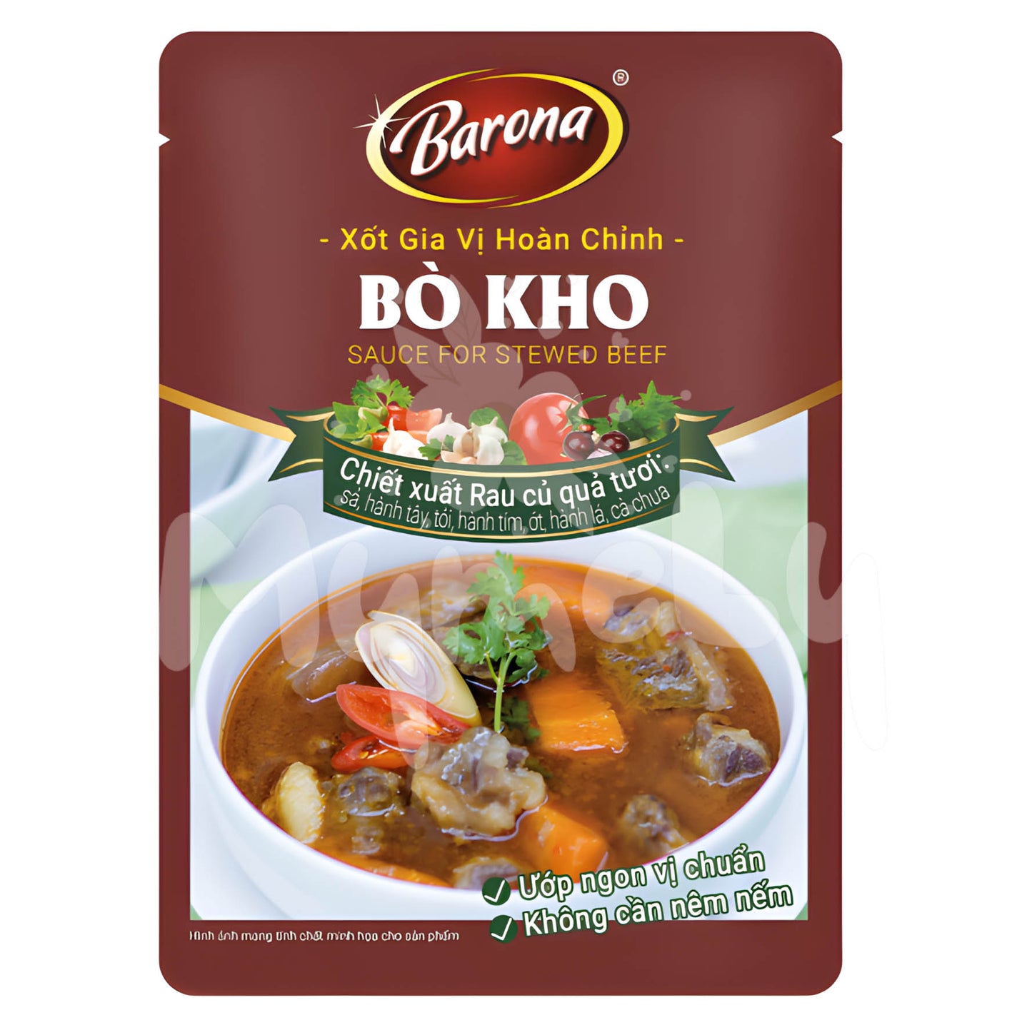 Xốt Gia Vị Barona - Bò Kho/ Xốt vang 80g