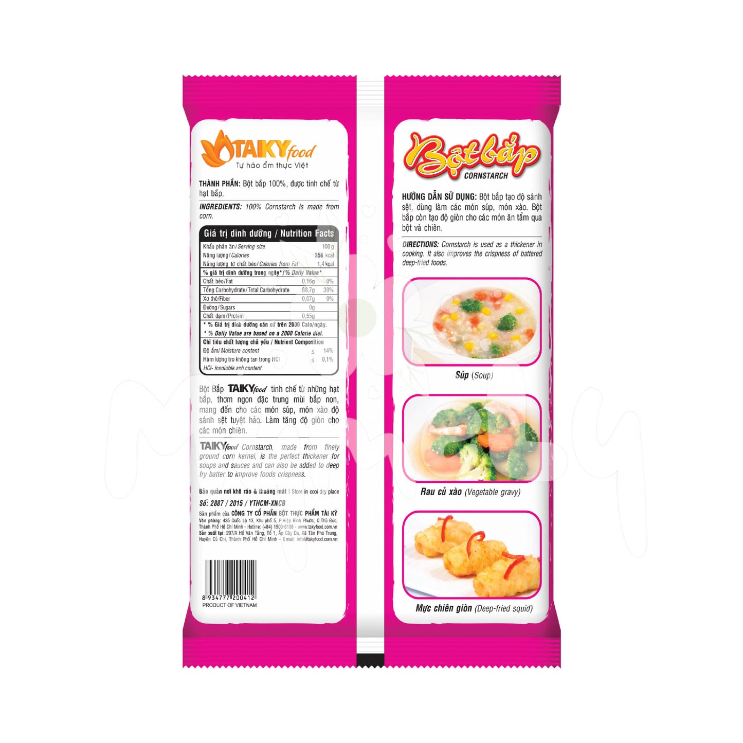Bột bắp Taky food 150g