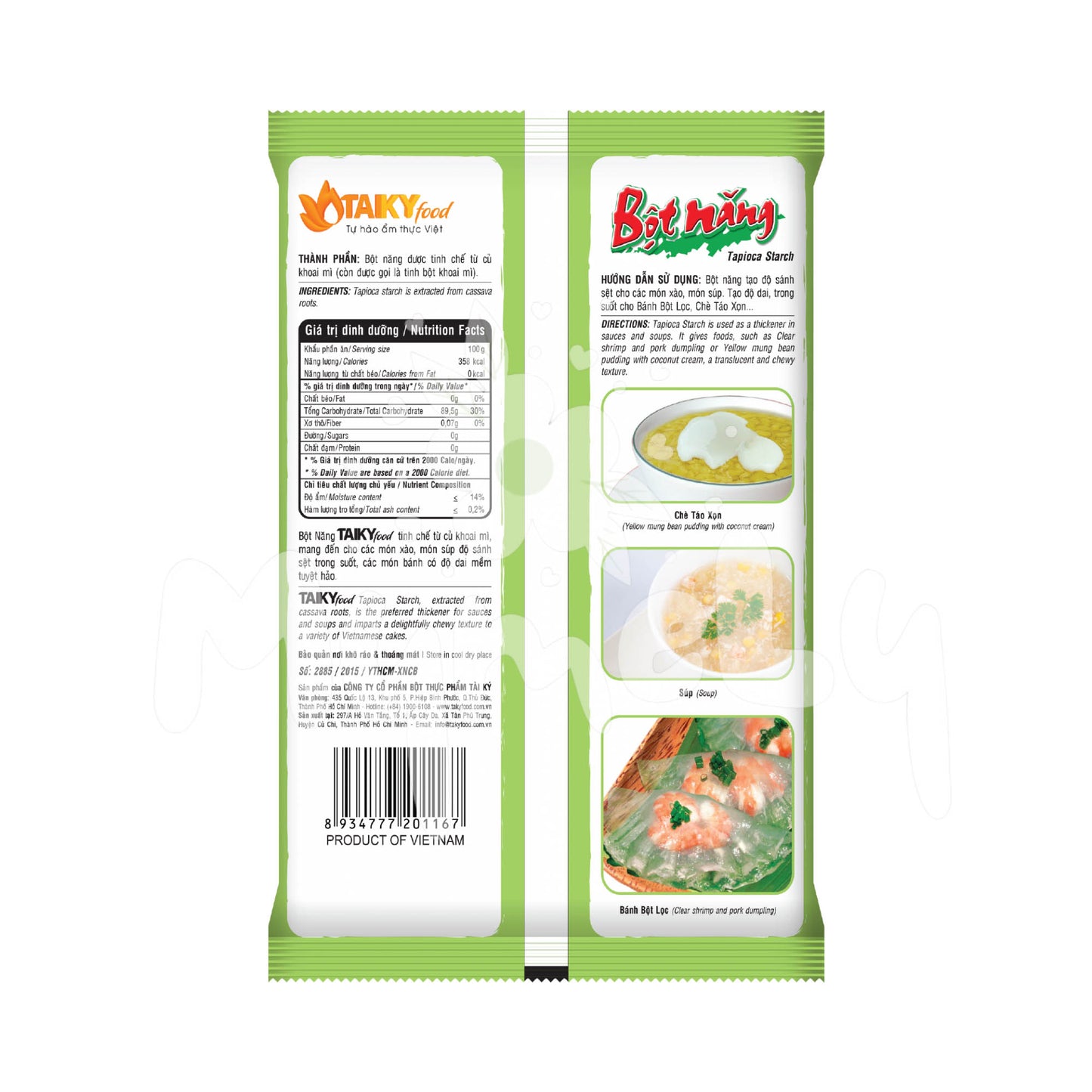 Bột năng Taky food 400g
