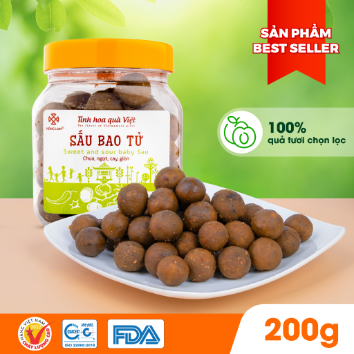 Sấu bao tử Hồng Lam 200g