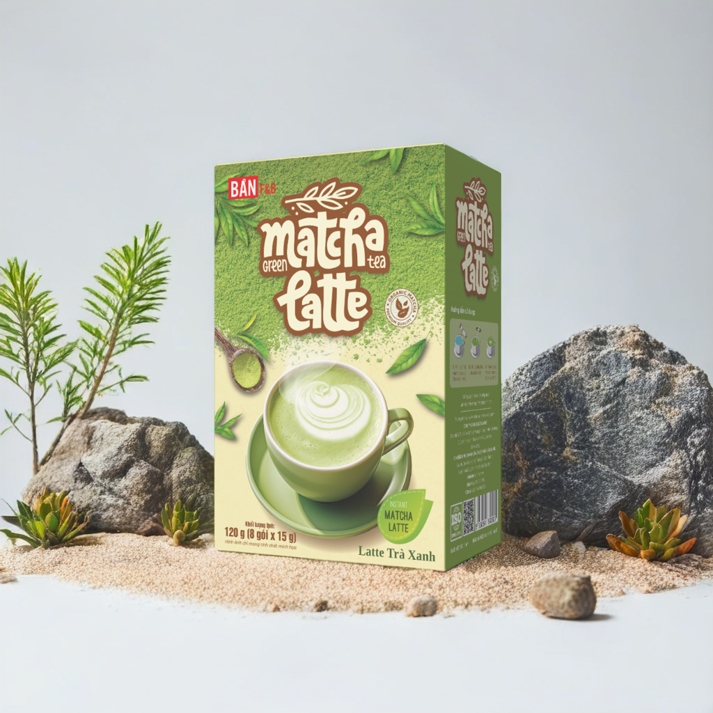 Bán F&B Matcha Latte 120g (8gói x 15g)