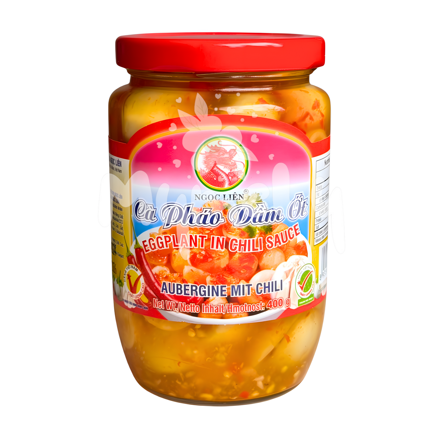 Cà pháo dầm ớt Ngọc Liên 400g