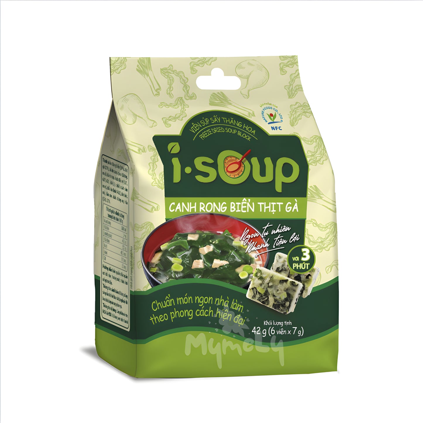 i-soup Canh Rong biển thịt gà 42g