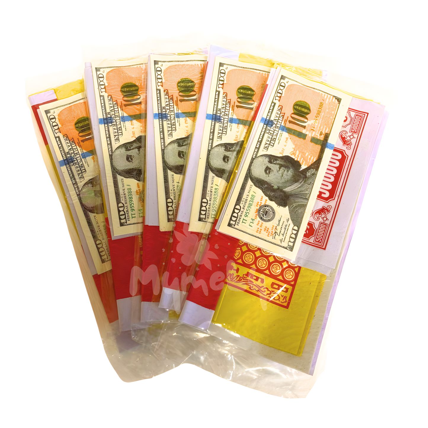 Giấy Tiền Vàng Mã Truyền Thống (Loại Gấp) - 1 gói