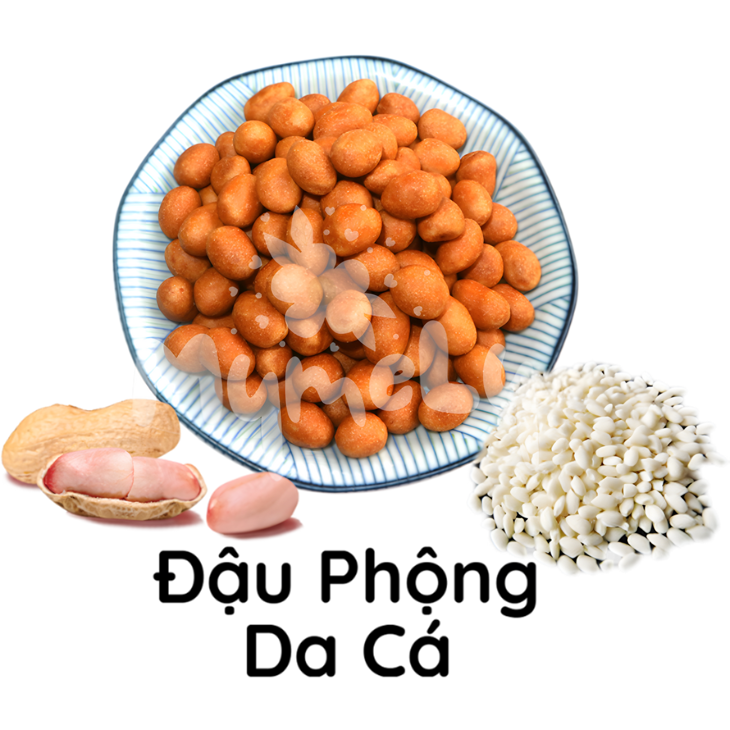 Đậu phộng Da Cá Tân Tân hũ 300g