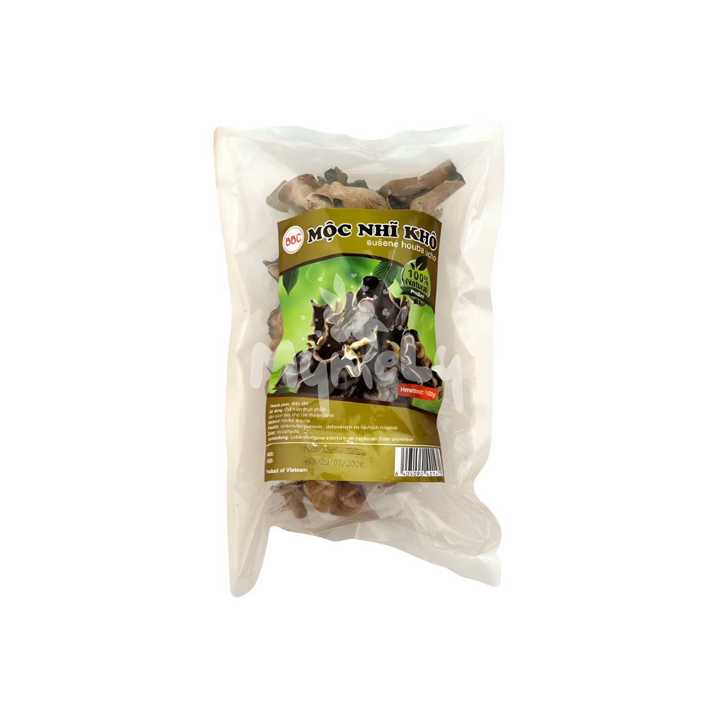BG Mộc nhĩ khô gói 100g