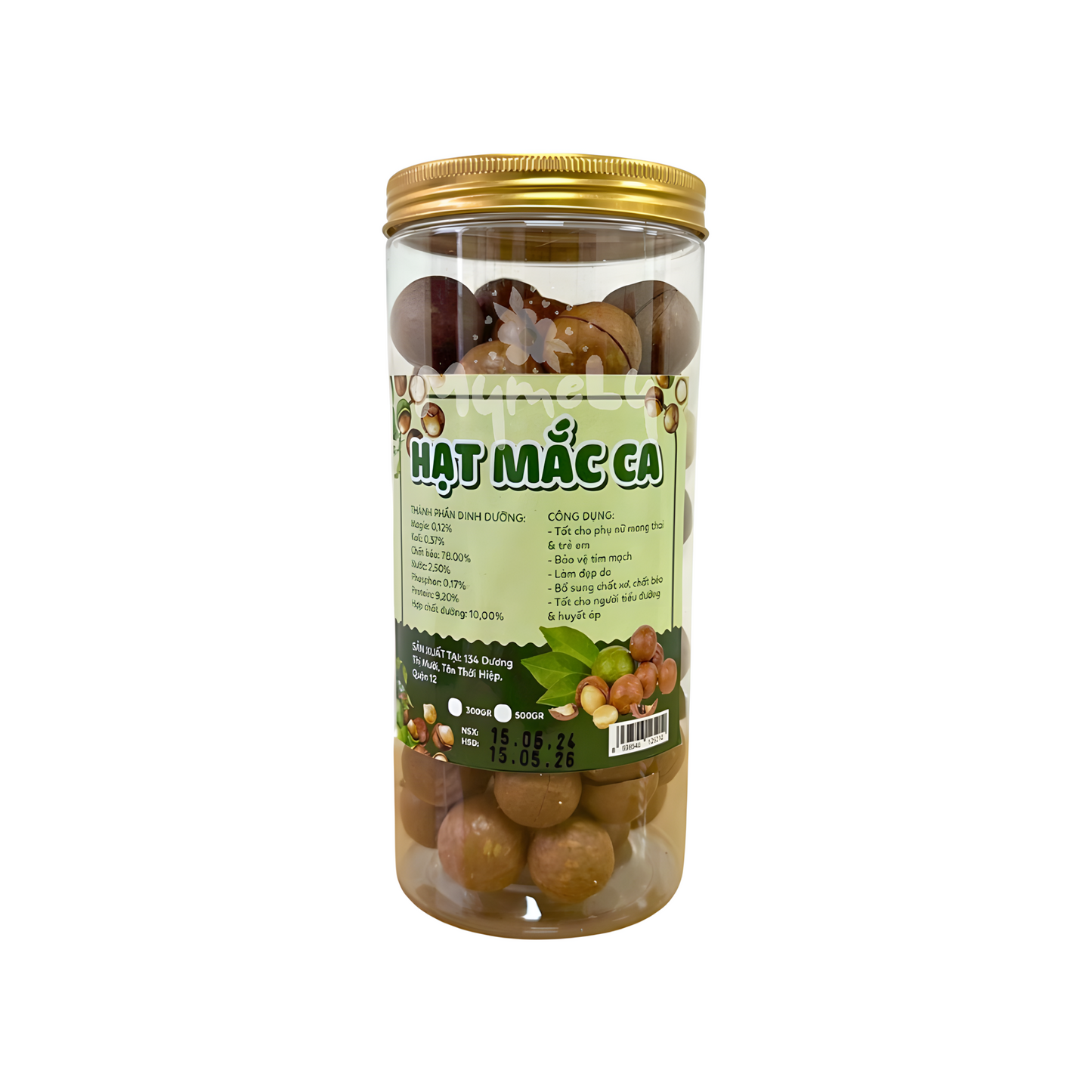 Hạt mắc ca 300g