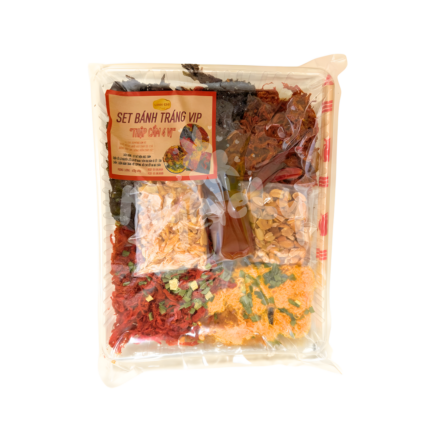 Set bánh tráng VIP thập cẩm 4 vị 450g