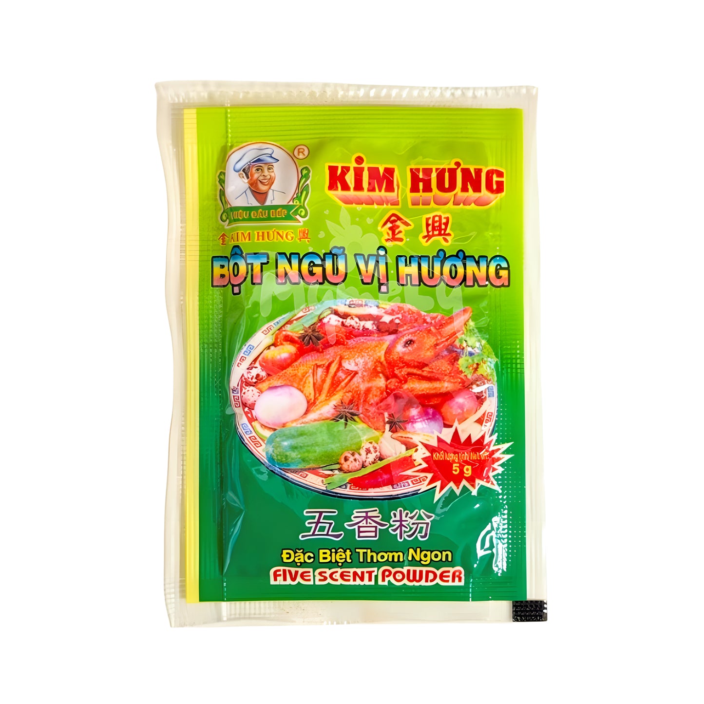 Bột ngũ vị hương Kim Hưng 5g