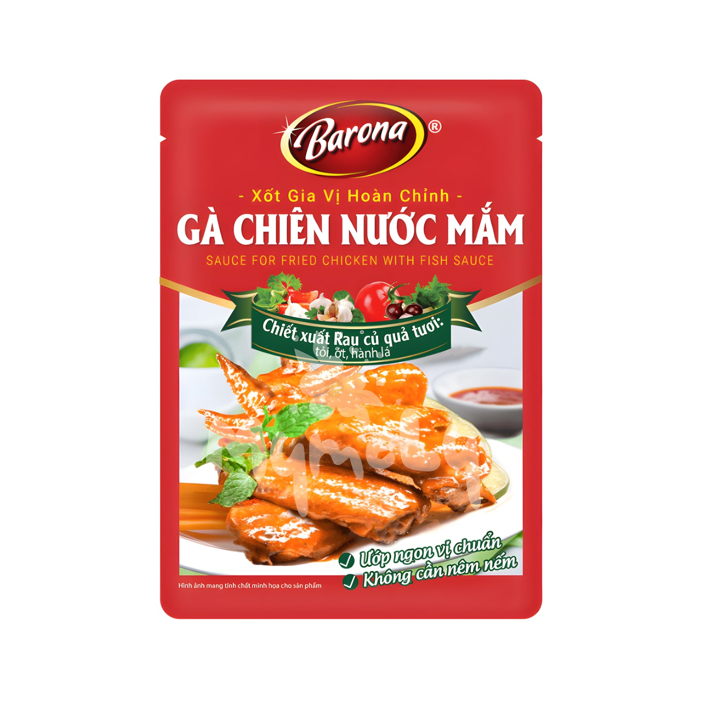 Xốt Gia Vị Barona - Gà Chiên Nước Mắm 80g