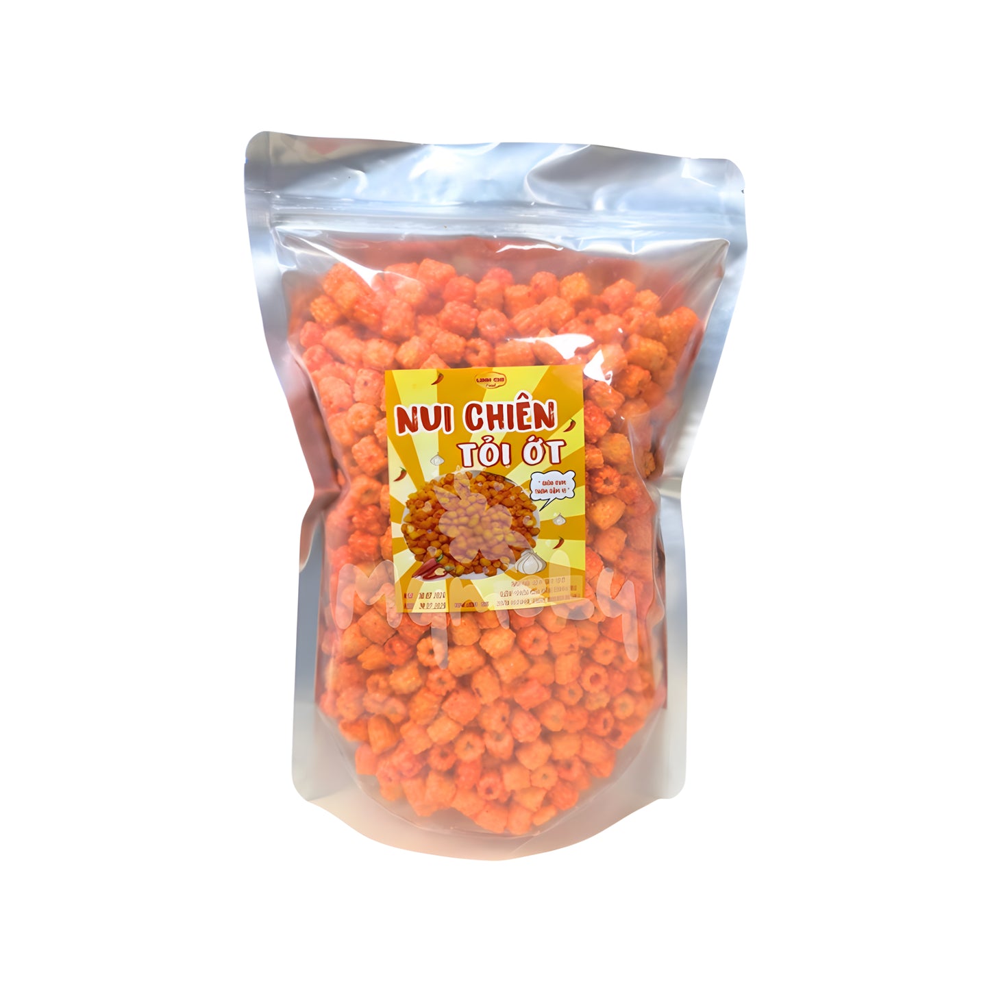 Nui chiên tỏi ớt 500g