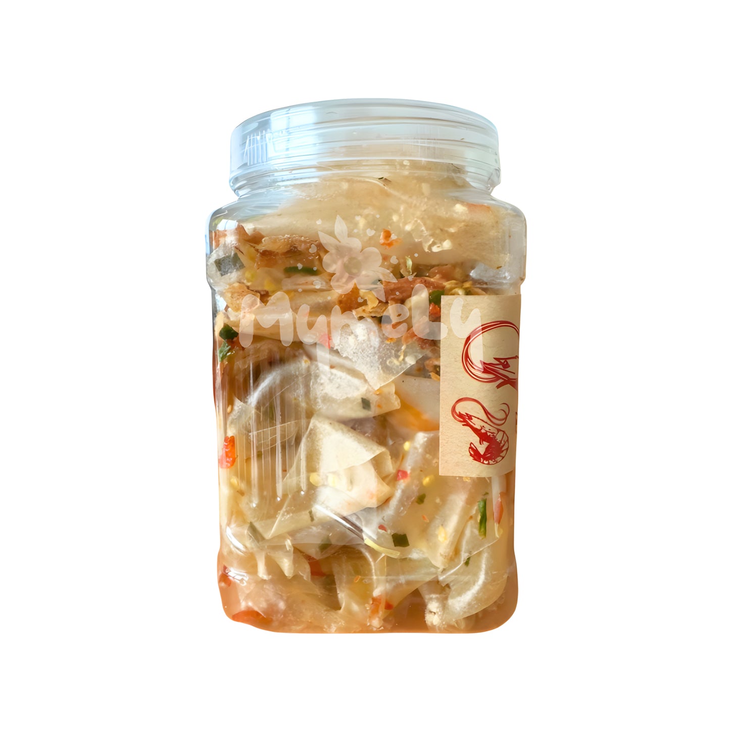 Bánh tráng dẻo tép me cay 350g