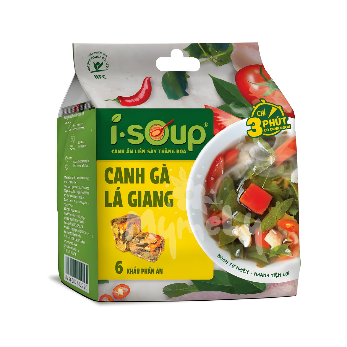i-soup canh gà lá giang 72g