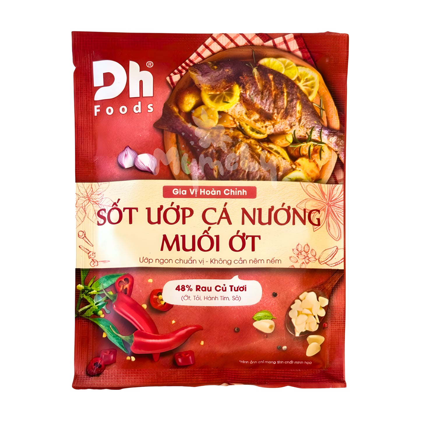 Dh Foods Xốt Ướp Cá Nướng Muối Ớt 65g