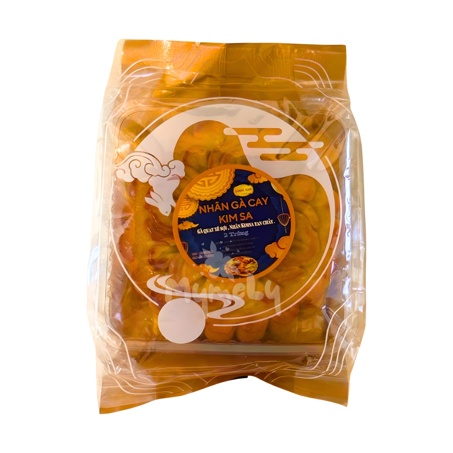 Bánh nướng Nhân Gà Cay Kim Sa 200g (Bánh Trung Thu)