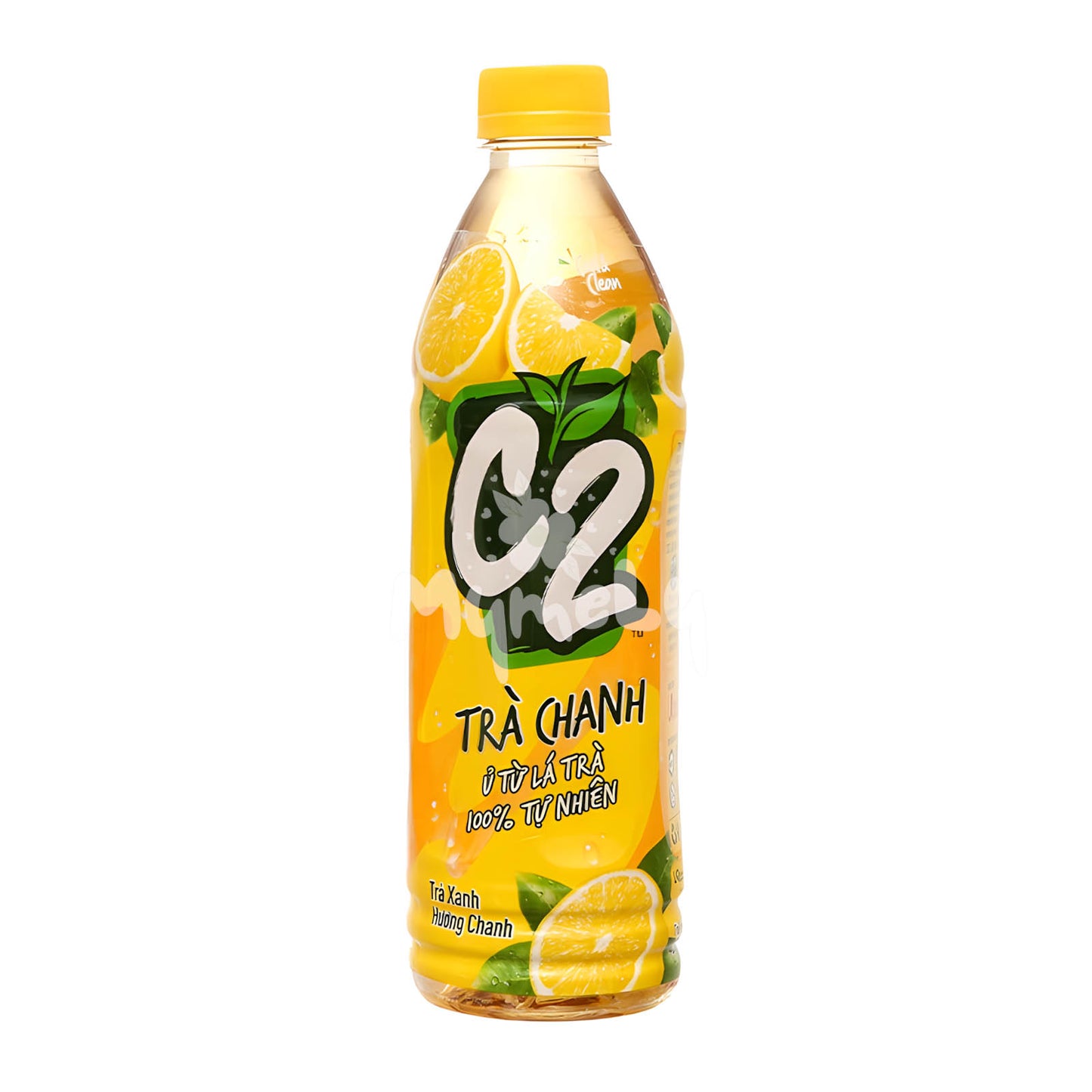 Trà Xanh Hương Chanh C2 Chai 455ml