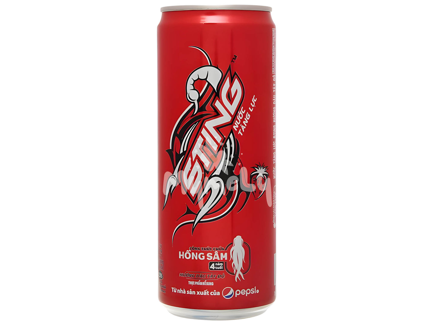 Nước Tăng Lực Sting Vị Dâu Lon 320ml