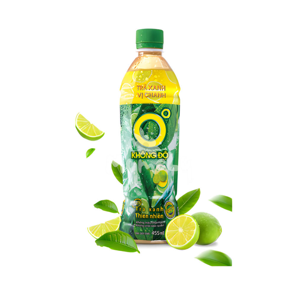 Trà xanh không độ 455ml