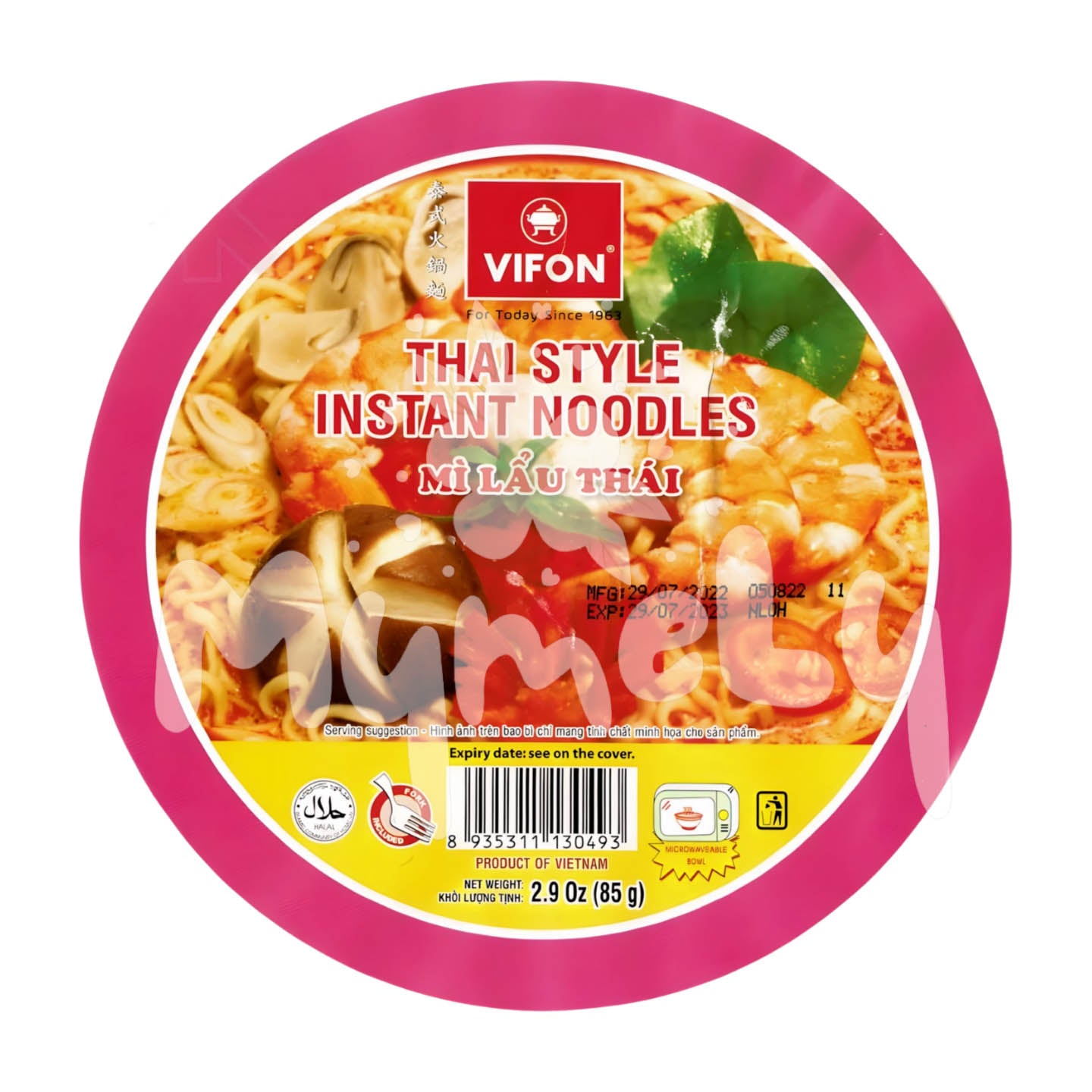 Mì bát lẩu thái Vifon 85g