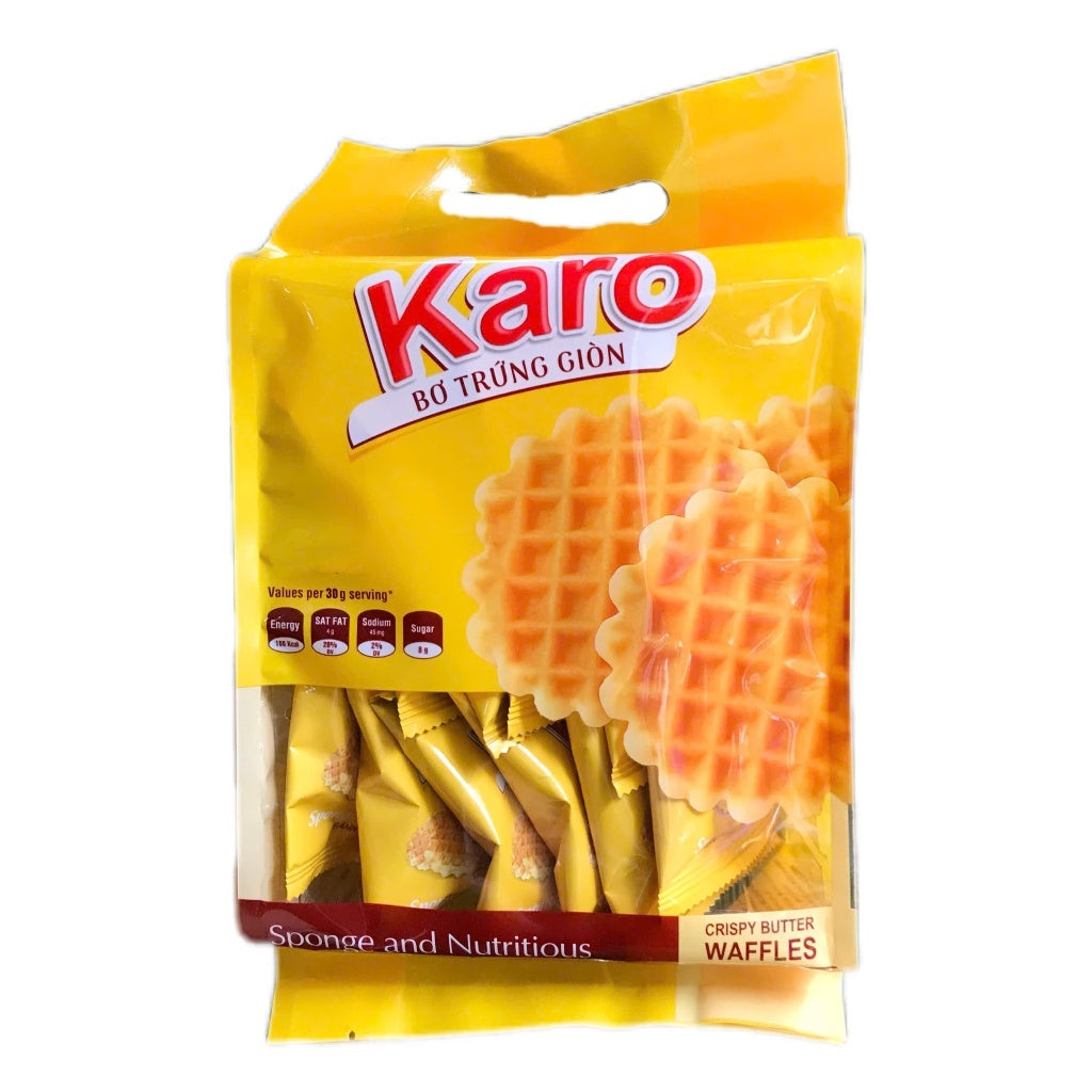 Bánh Karo Richy Bơ trứng giòn (15g x 18gói) 270g