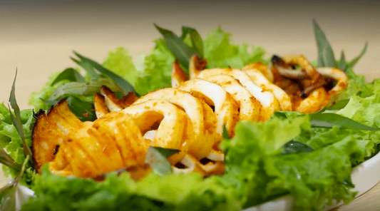 MỰC NƯỚNG MUỐI ỚT