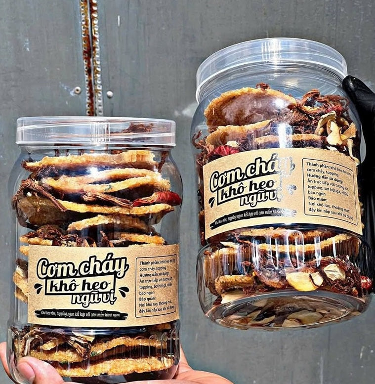 Cơm cháy khô heo ngũ vị 500g