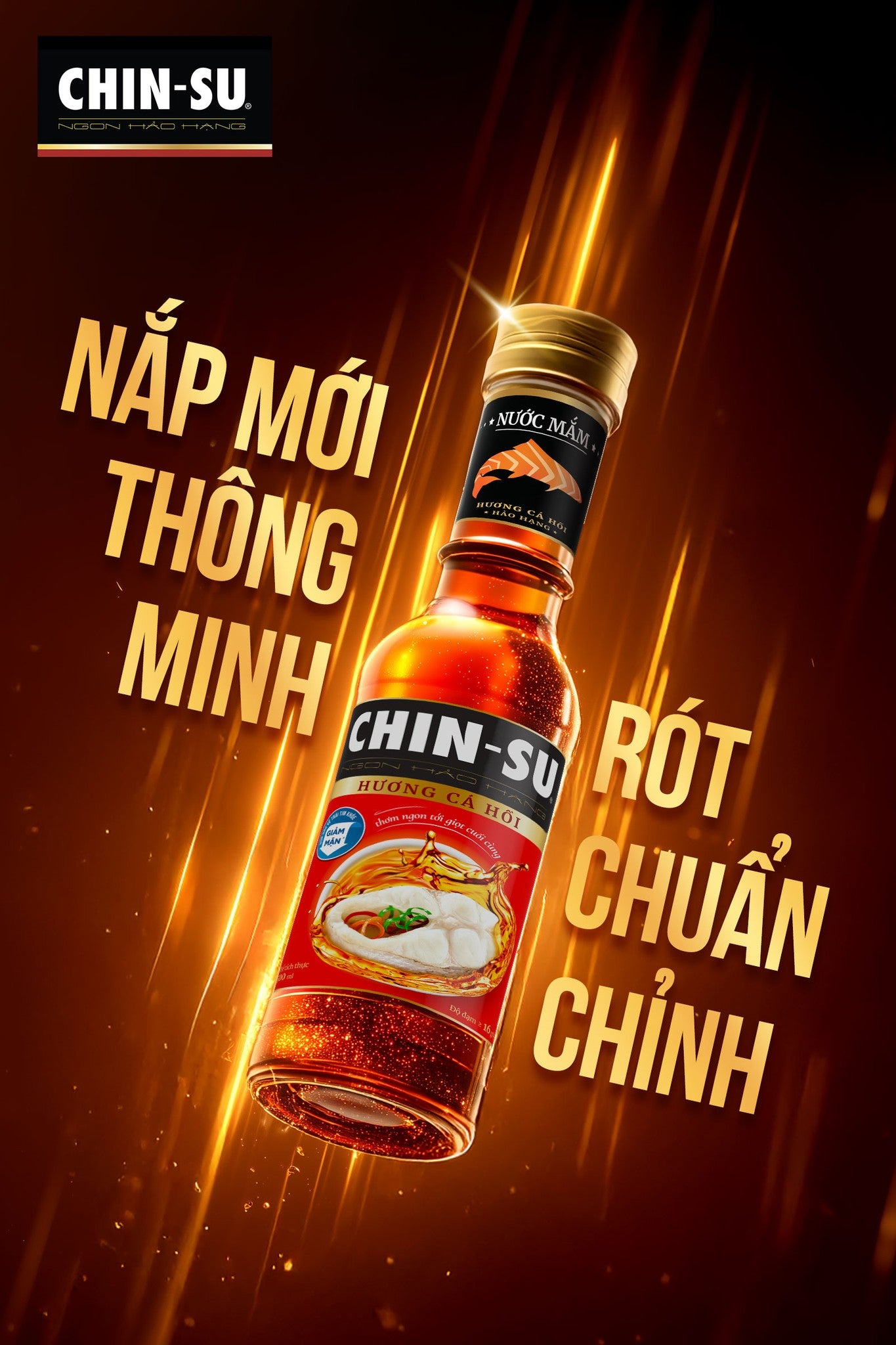 Nước mắm Chinsu hương cá hồi 500ml