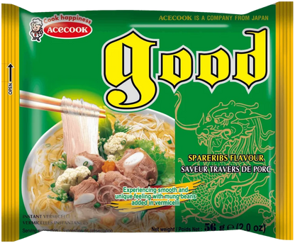 Miến Good hương vị sườn heo hộp 12 gói x 56g