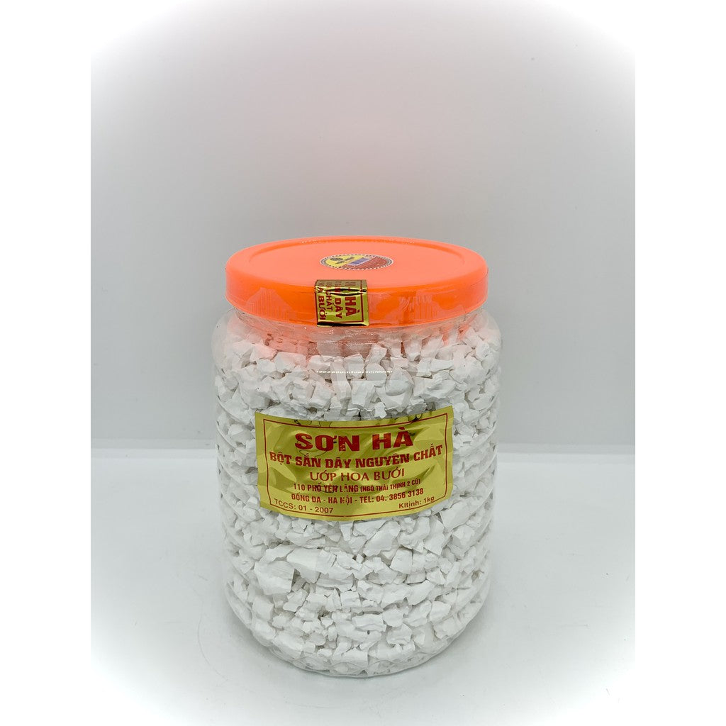 Bột sắn dây ướp hoa bưởi 500g - hộp đóng gói