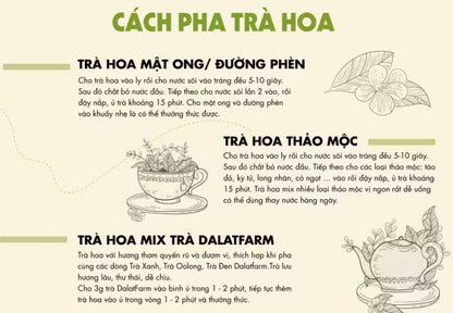 DaLat Farm Trà Hoa Đậu Biếc 70g