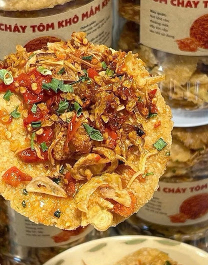 Cơm cháy tôm khô mắm kẹo 500g