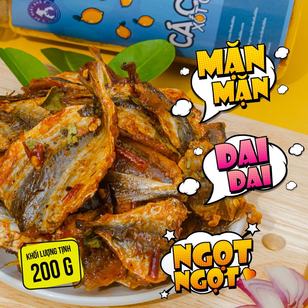 Đệ Nhất Khô Cá Chỉ Vàng Xốt Chua Ngọt 200g
