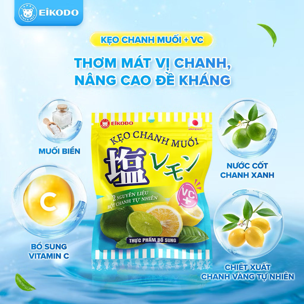 Kẹo chanh muối Eikodo 15g