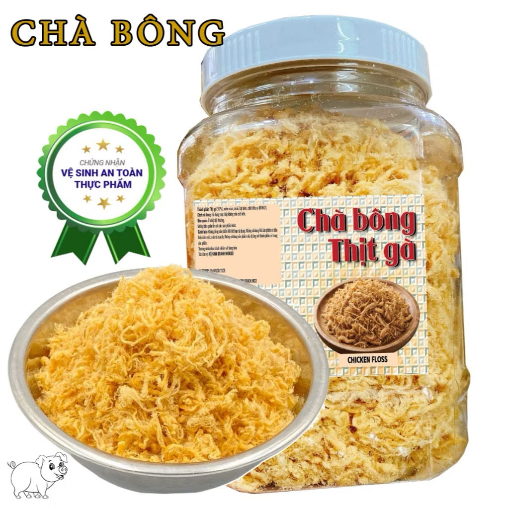 Chà bông gà hộp 150g (ruốc bông)