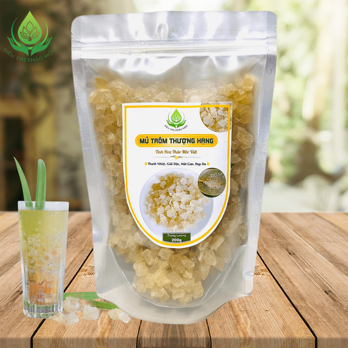 Mủ trôm thượng hạng gói 100g