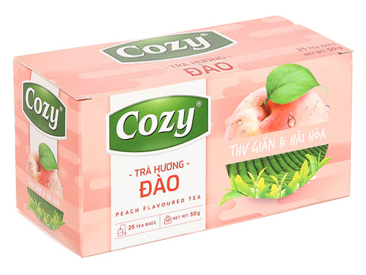 Cozy Trà hương đào (25 túi lọc x 2g)