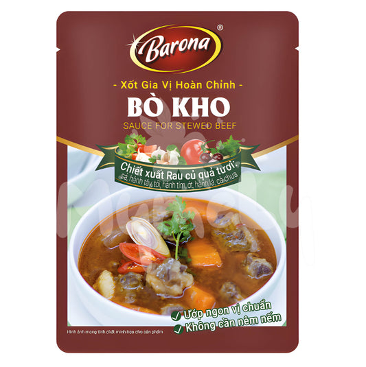 Xốt Gia Vị Barona - Bò Kho 80g