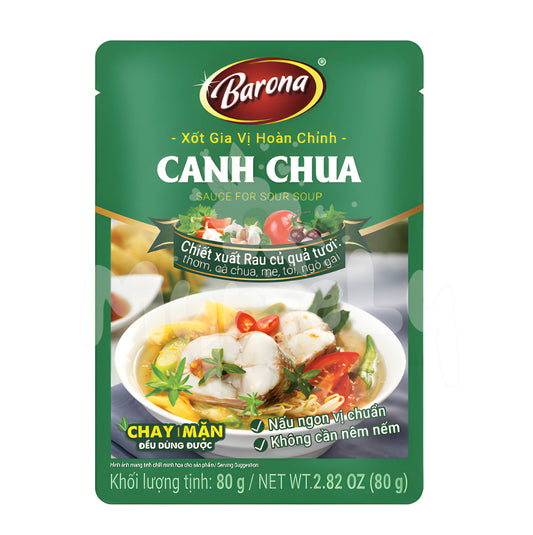 Xốt Gia Vị Barona - Canh Chua 80g