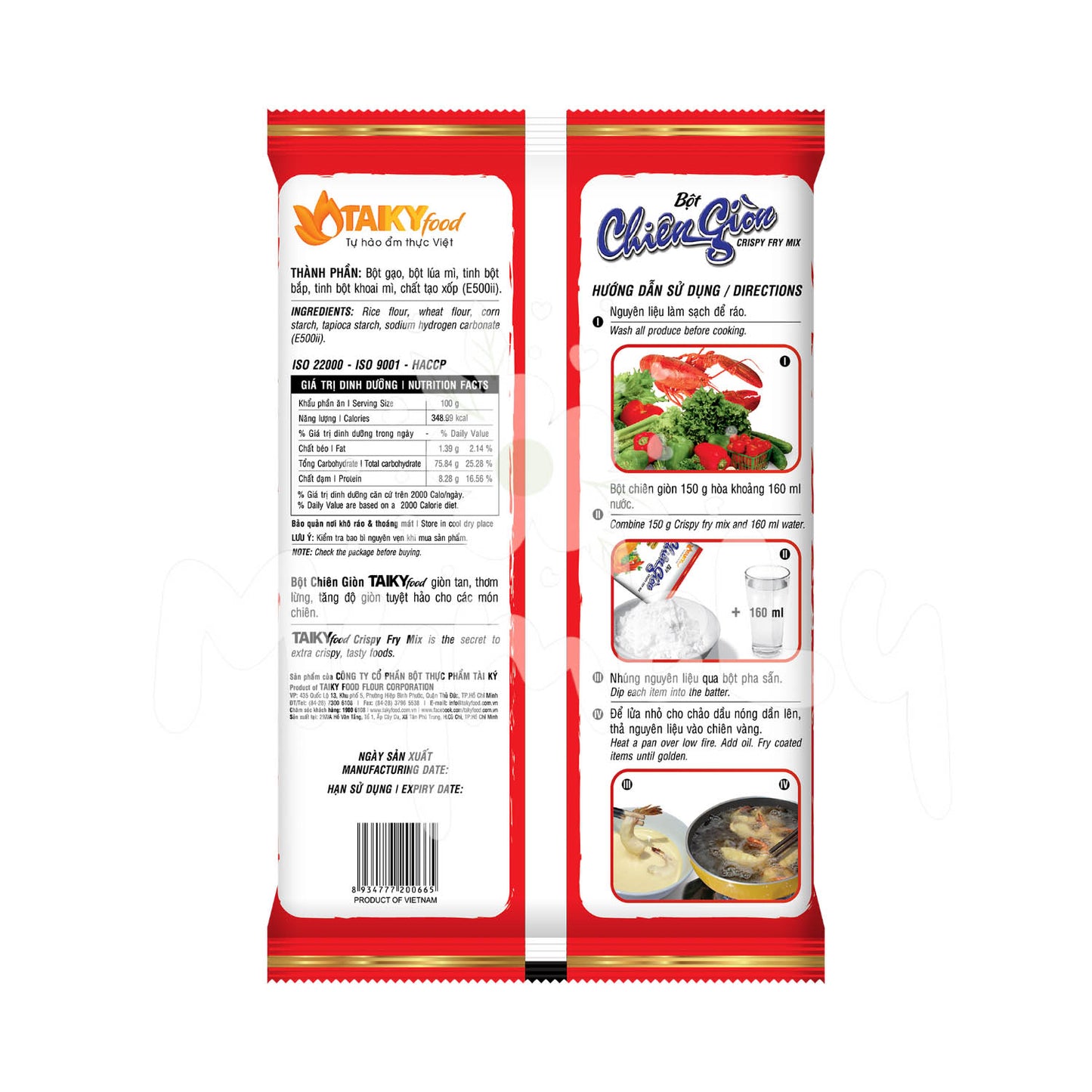 Bột chiên giòn Taky Food 150g