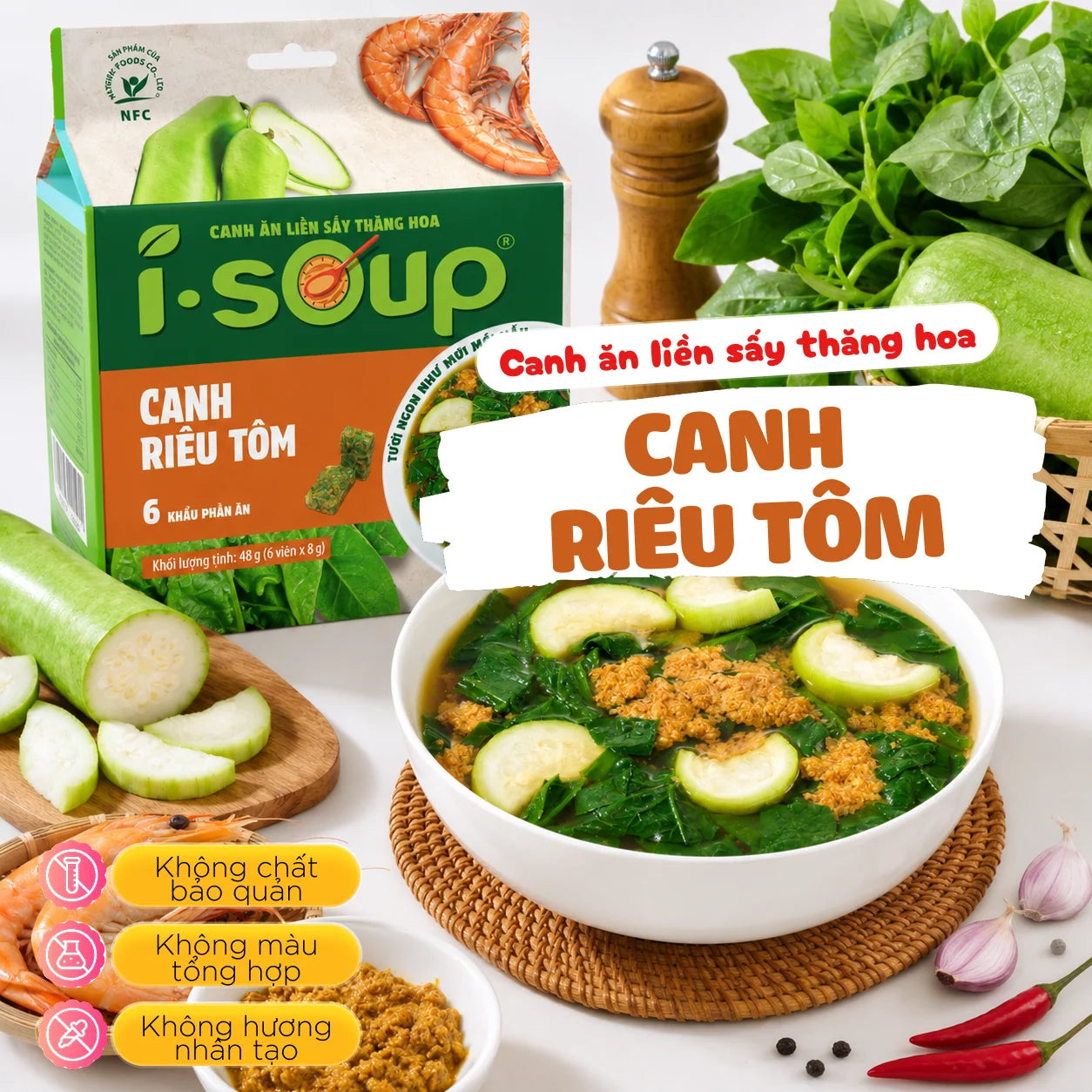 bát canh riêu tôm