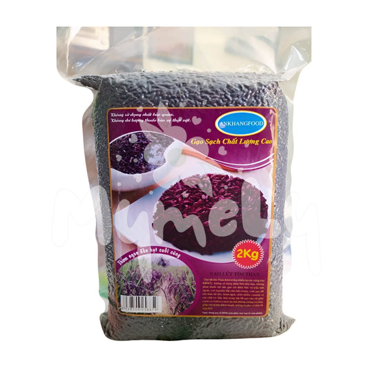 Gạo lứt tím than An Khang 2kg