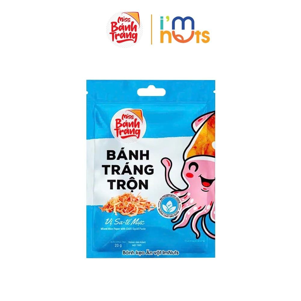 Bánh tráng trộn Miss gói 20g-25g