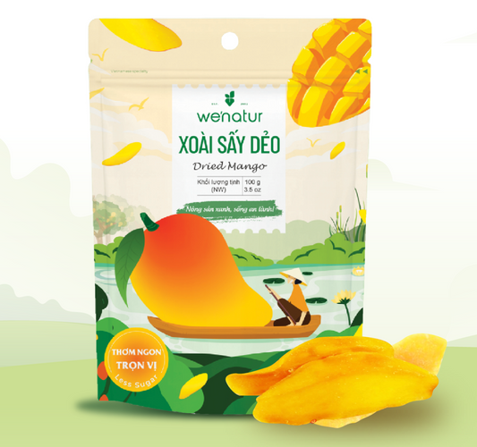Xoài sấy dẻo túi 35g